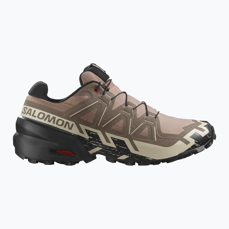 Scarpe da corsa da uomo Salomon Speedcross 6 natural/black/almond milk 9