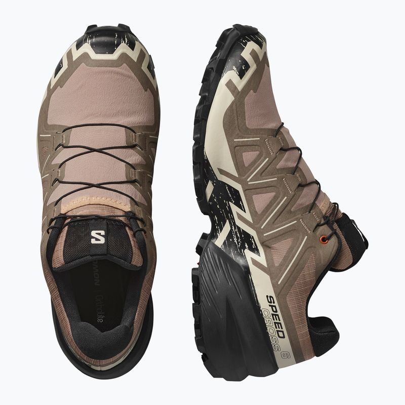 Scarpe da corsa da uomo Salomon Speedcross 6 natural/black/almond milk 13
