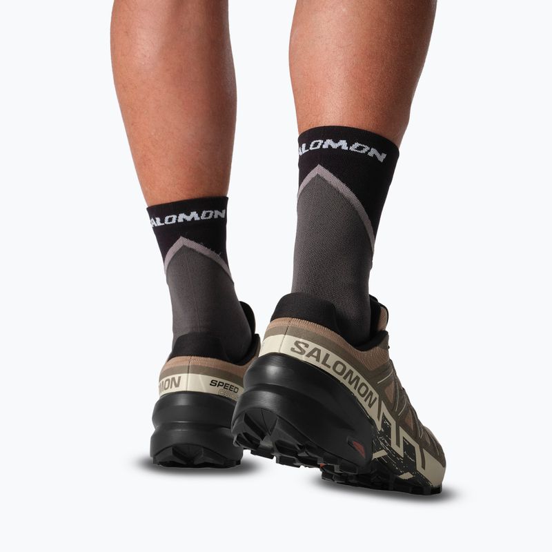 Scarpe da corsa da uomo Salomon Speedcross 6 natural/black/almond milk 15