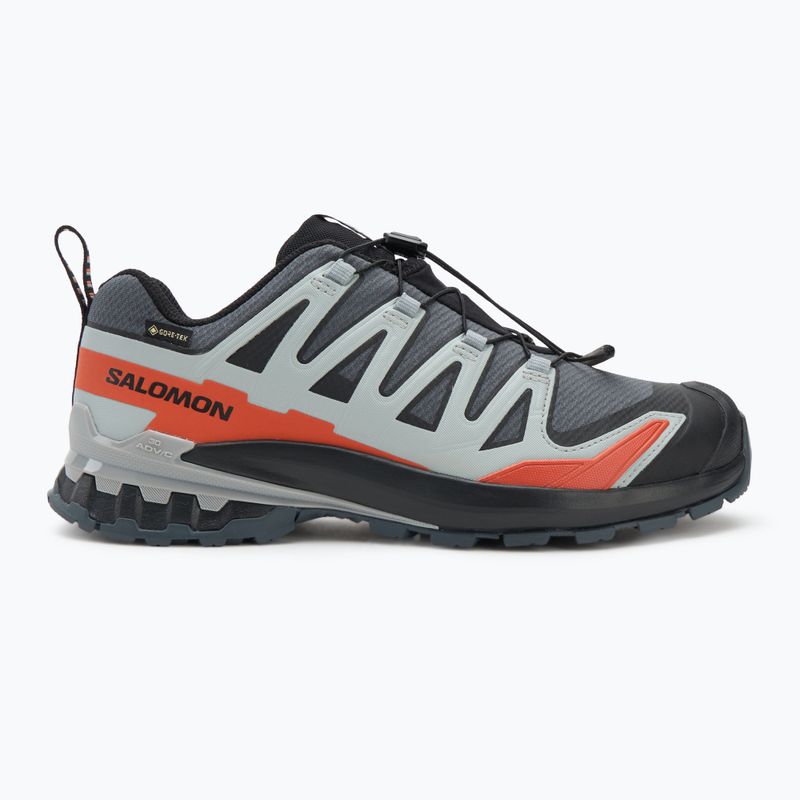 Scarpe da corsa da uomo Salomon XA PRO 3D V9 GTX turbulence/nero/ocra bruciato 2