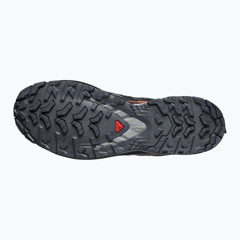 Scarpe da corsa da uomo Salomon XA PRO 3D V9 GTX turbulence/nero/ocra bruciato 4