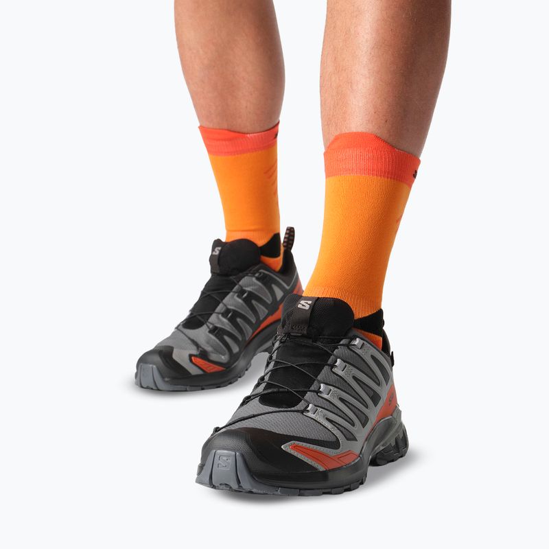 Scarpe da corsa da uomo Salomon XA PRO 3D V9 GTX turbulence/nero/ocra bruciato 6