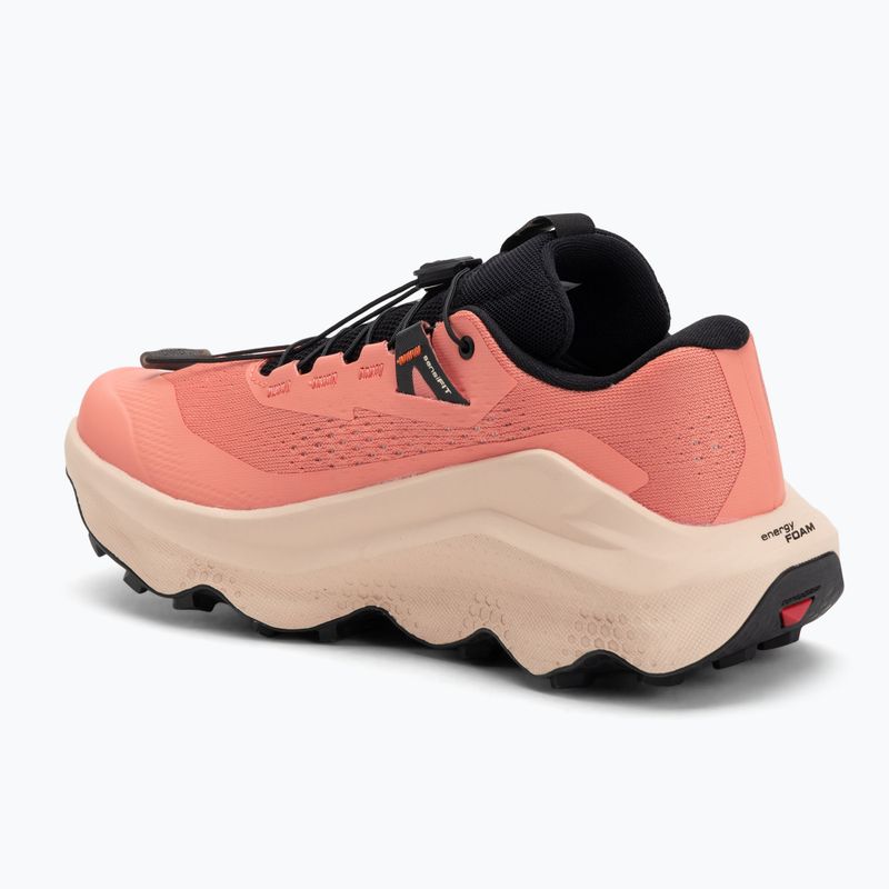 Scarpe da corsa da donna Salomon Ultra Glide 3 fusion coral/tender peach/black 3