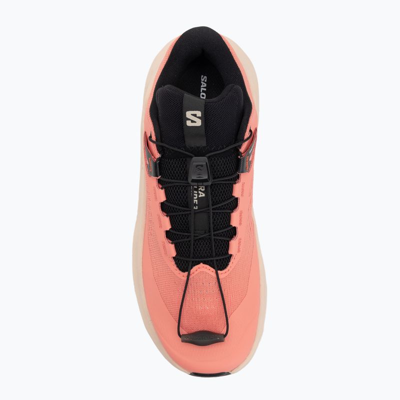 Scarpe da corsa da donna Salomon Ultra Glide 3 fusion coral/tender peach/black 5