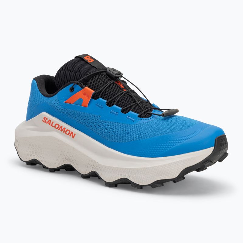 Salomon Ultra Glide 3 scarpe da corsa da uomo blu francese/roccia lunare/pomodoro ciliegia