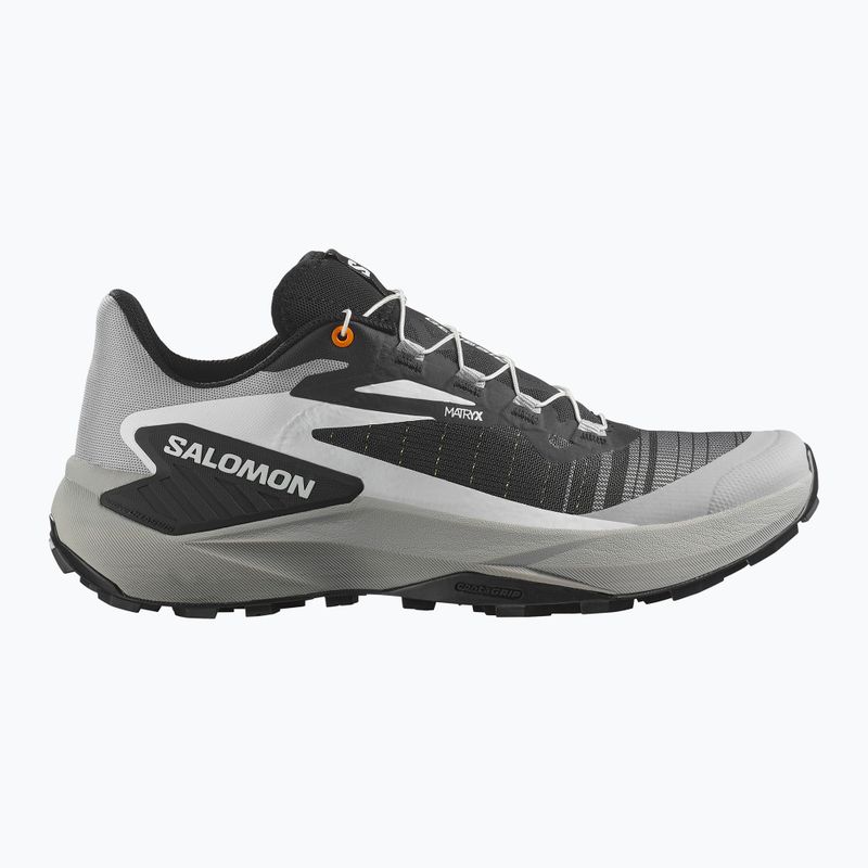 Scarpe da corsa da uomo Salomon Genesis nero/alloy/turmeric 9