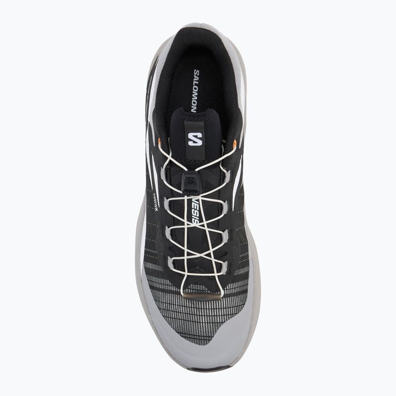 Scarpe da corsa da uomo Salomon Genesis nero/alloy/turmeric 5