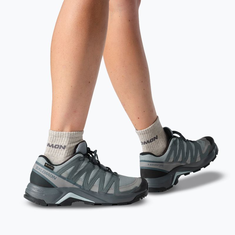 Scarpe da trekking da donna Salomon X-Adventure Recon Waterproof mnment/turbu 9