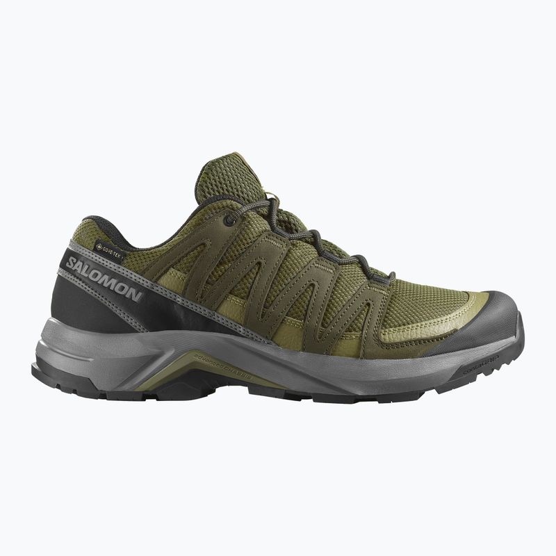 Scarpe da trekking da uomo Salomon X-Adventure Recon Waterproof olvnig/martini 8