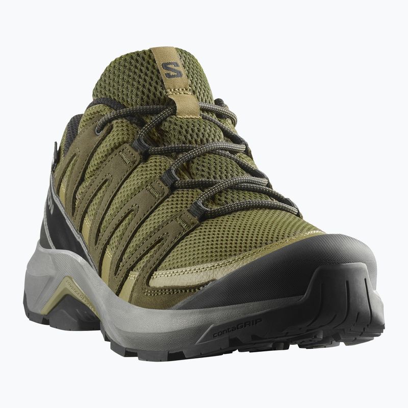 Scarpe da trekking da uomo Salomon X-Adventure Recon Waterproof olvnig/martini 10