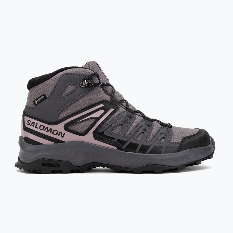 Scarpe da trekking da donna Salomon Extegra GTX Mid henna/run raisin/mahogany rose 2