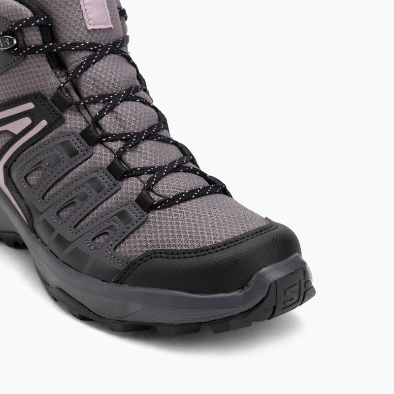 Scarpe da trekking da donna Salomon Extegra GTX Mid henna/run raisin/mahogany rose 7