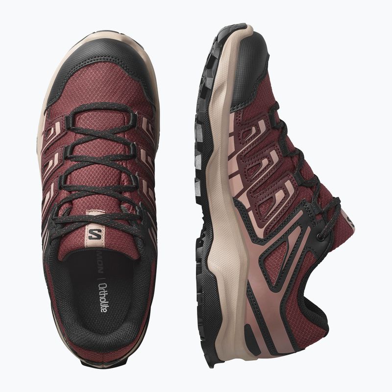 Scarpe da trekking da donna Salomon Extegra GTX henna/run raisin/mahogany rose 6