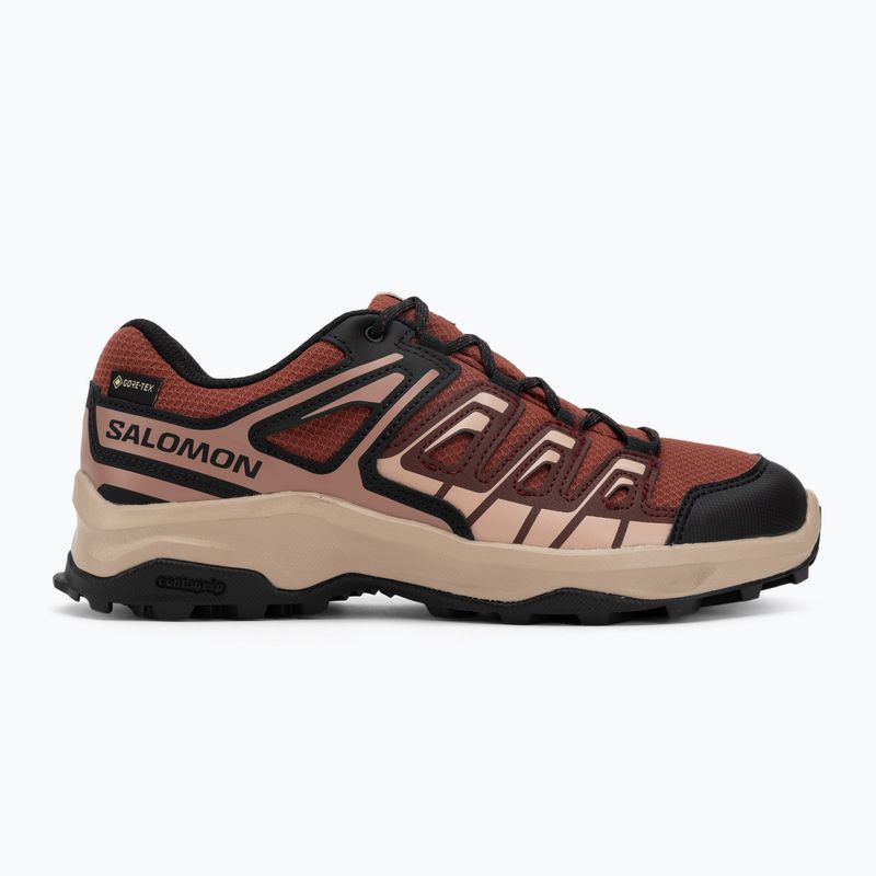 Scarpe da trekking da donna Salomon Extegra GTX henna/run raisin/mahogany rose 2