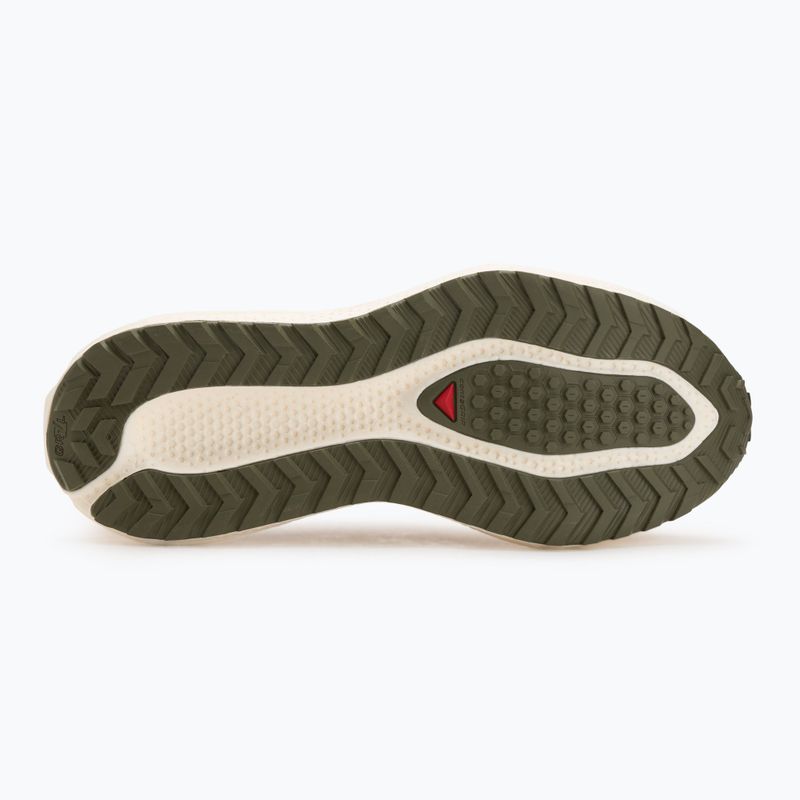 Scarpe da running uomo Salomon Aero Glide 3 Gravel spicy mustard/vanilla ice/deep lichen green 4