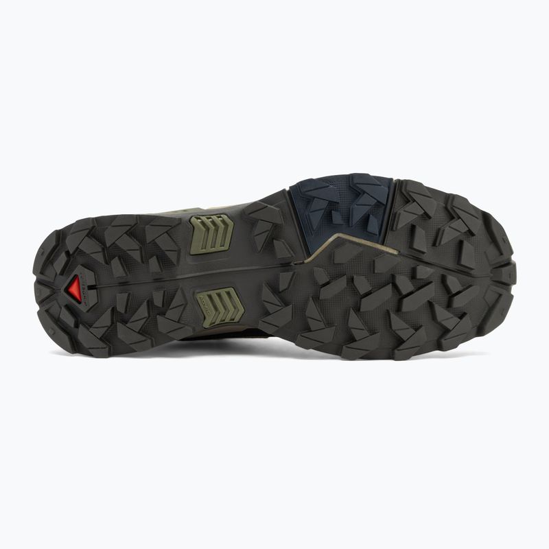 Scarpe da trekking da uomo Salomon X Ultra 5 MID GTX torba / grigio verde / blu notte 4