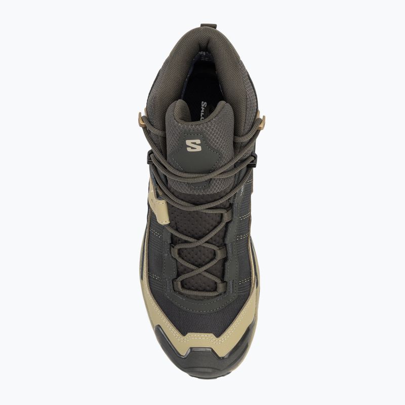 Scarpe da trekking da uomo Salomon X Ultra 5 MID GTX torba / grigio verde / blu notte 5
