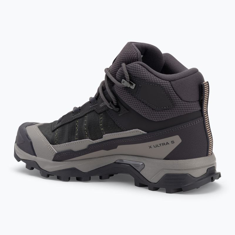 Scarpe da trekking da donna Salomon X Ultra 5 MID GTX nine iron / gull / soft clay 3