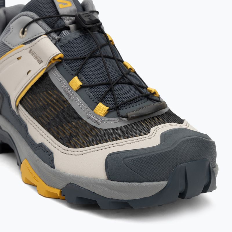 Scarpe da trekking da uomo Salomon X Ultra 5 monument / turbul / senape piccante 7