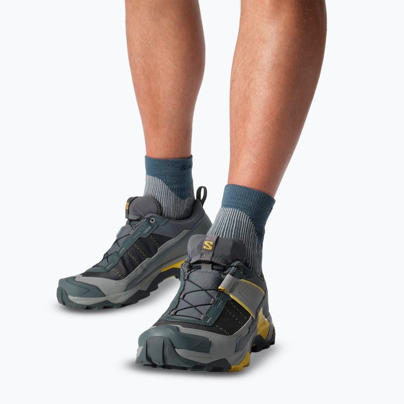 Scarpe da trekking da uomo Salomon X ULTRA 5 GTX turbulence/monument/spicy mustard 8