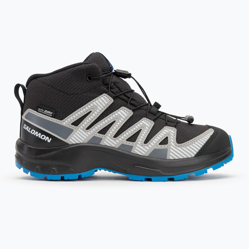 Scarpe da trekking per bambini Salomon XA PRO V8 MID WP black/monument /french blue 2