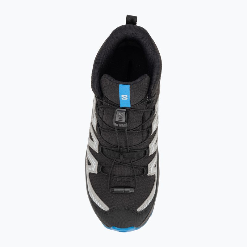 Scarpe da trekking per bambini Salomon XA PRO V8 MID WP black/monument /french blue 5