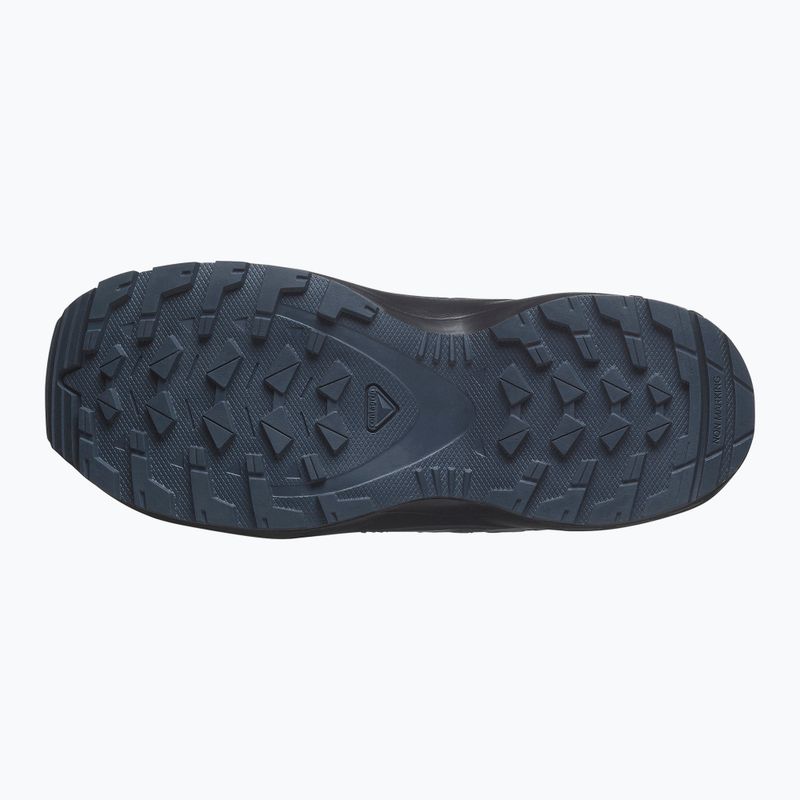 Scarpe da trekking per bambini Salomon XA Pro 3D V8 Waterproof nero/turbulence/quarry 11
