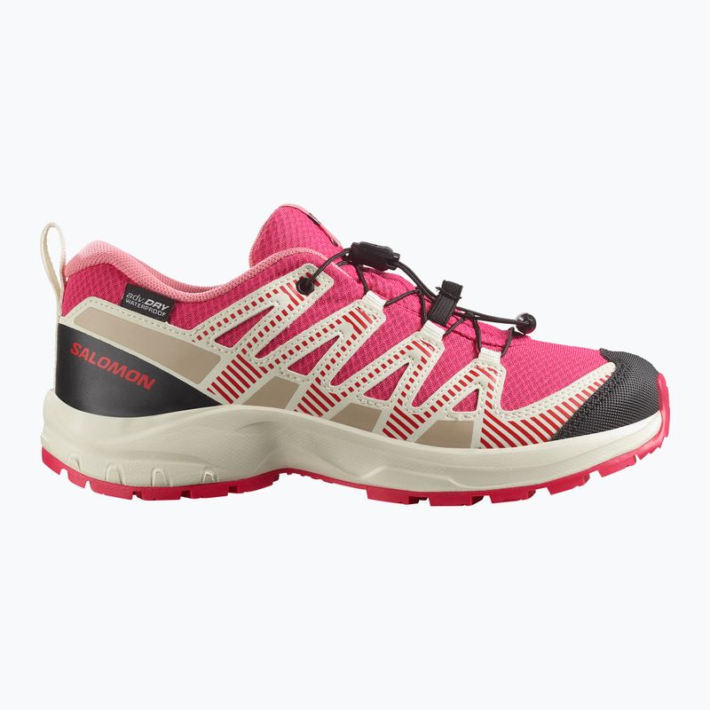Salomon XA PRO V8 WP scarpe da trekking per bambini rouger/vanila/flamino rosa 8