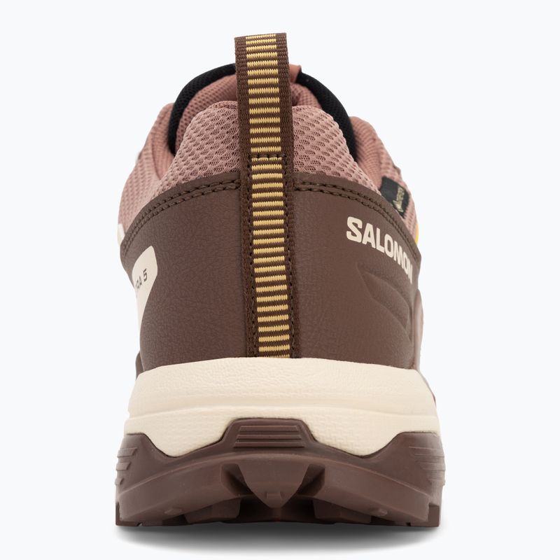 Scarpe da trekking da donna Salomon X ULTRA 5 GTX burlwood / french roast / rattan 6