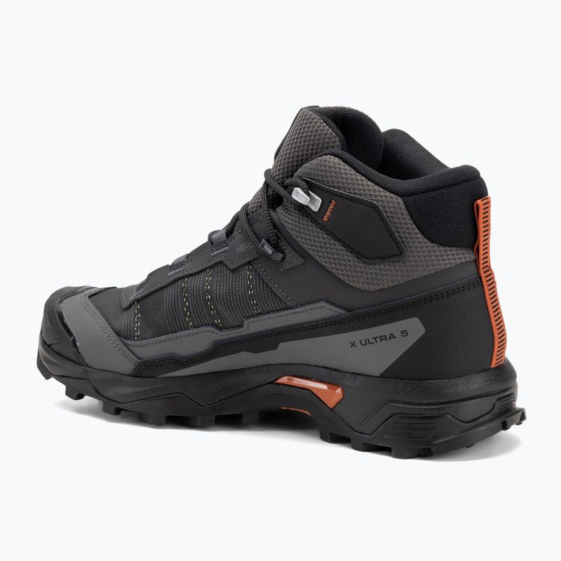 Scarpe da trekking da uomo Salomon X Ultra 5 MID GTX asphalt / castlerock / burnt ochre 3