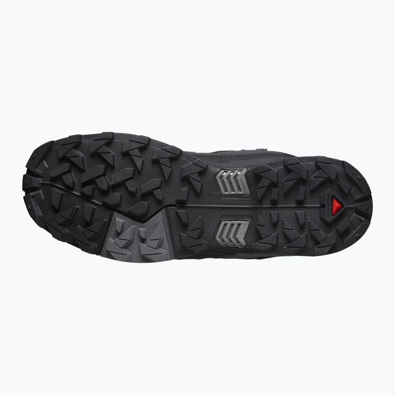 Scarpe da trekking uomo Salomon X Ultra 5 MID Wide GTX black/asphalt/castlerock 9