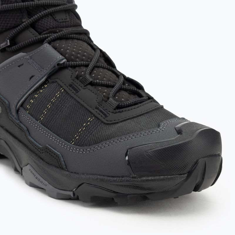 Scarpe da trekking da uomo Salomon X Ultra 5 MID Wide GTX nero/asfalto 7