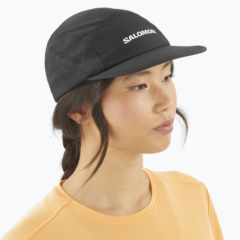 Berretto da baseball Salomon SHAKEout 7 Panel nero profondo 2