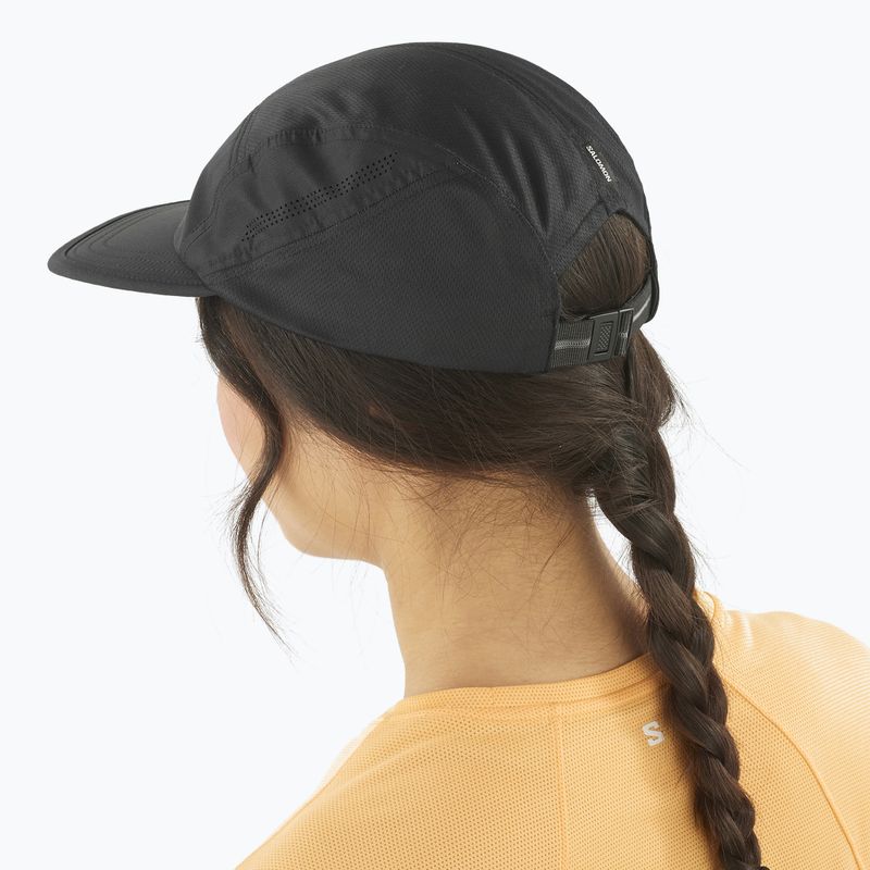 Berretto da baseball Salomon SHAKEout 7 Panel nero profondo 3