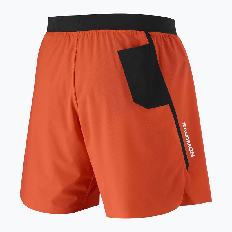 Pantaloncini da corsa uomo Salomon S/Lab Speed Spl 7" fiery red 7