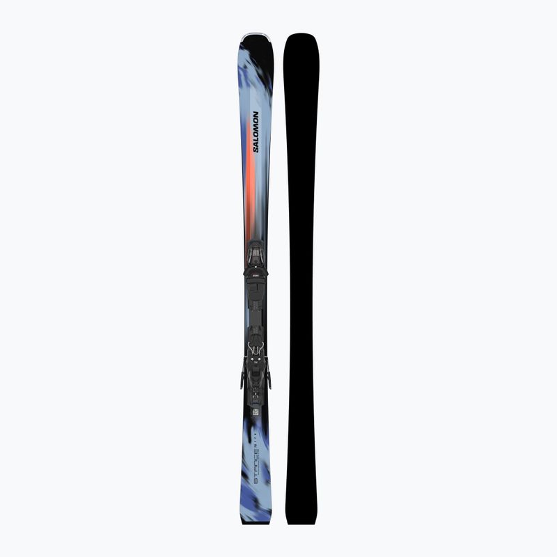 Sci alpini + attacchi Salomon Stance 76 + M10 GW blissful blue/black 3