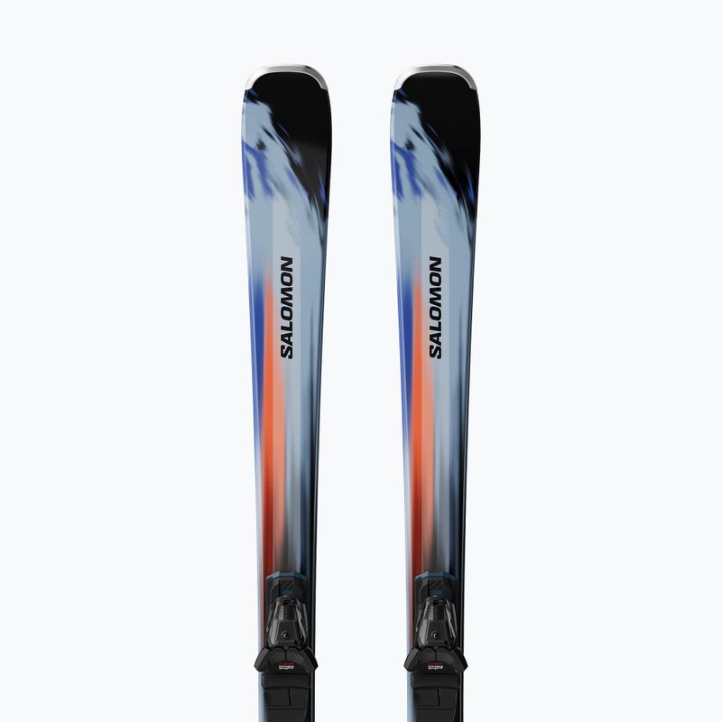 Sci alpini + attacchi Salomon Stance 76 + M10 GW blissful blue/black 5