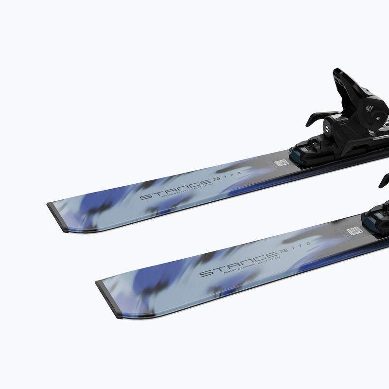Sci alpini + attacchi Salomon Stance 76 + M10 GW blissful blue/black 7