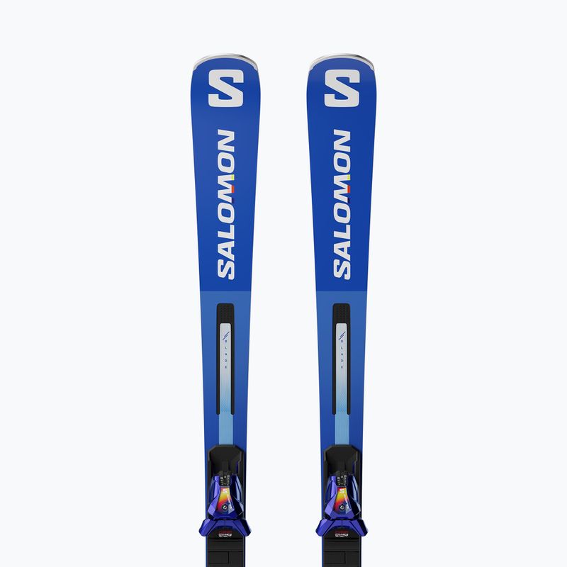 Sci da pista Salomon S/Race SL Pro + attacchi I12 GW race blue/white 4