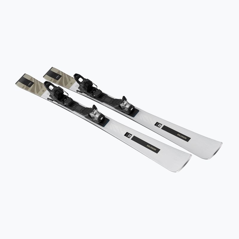 Sci da discesa donna Salomon S/Max N°10 Silver + attacchi M10 GW silver met/light bronze met/black 3