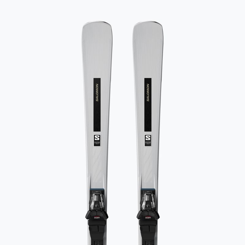 Sci da discesa donna Salomon S/Max N°10 Silver + attacchi M10 GW silver met/light bronze met/black 4