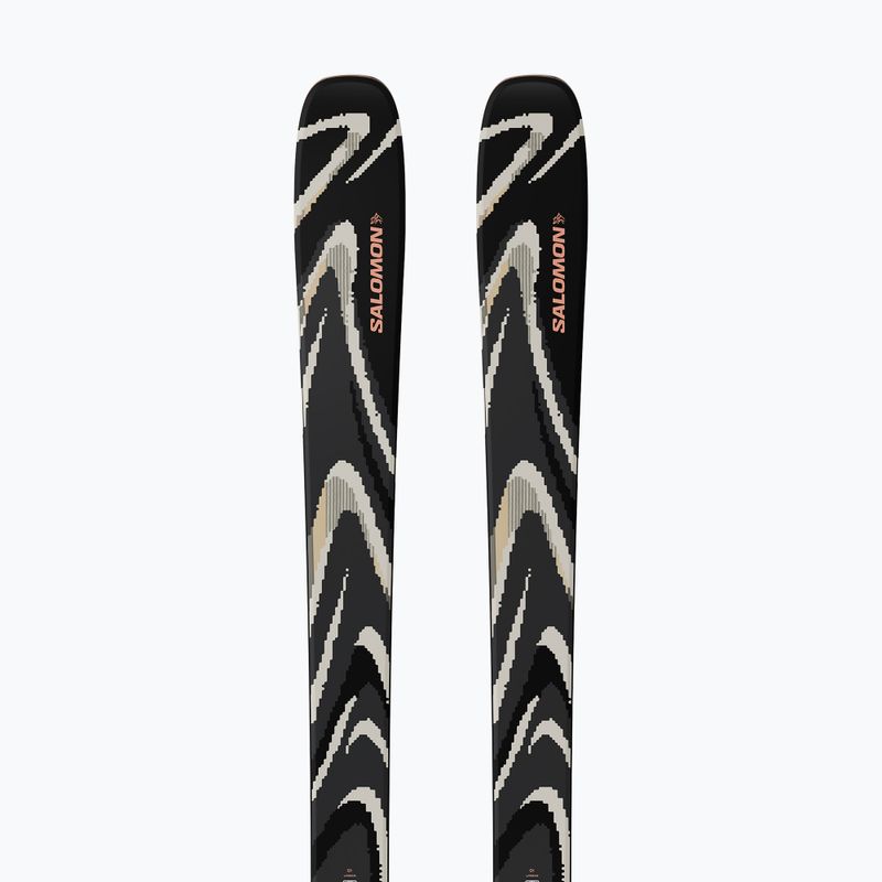 Sci da discesa Salomon QST 94 Black black/almond milk 3