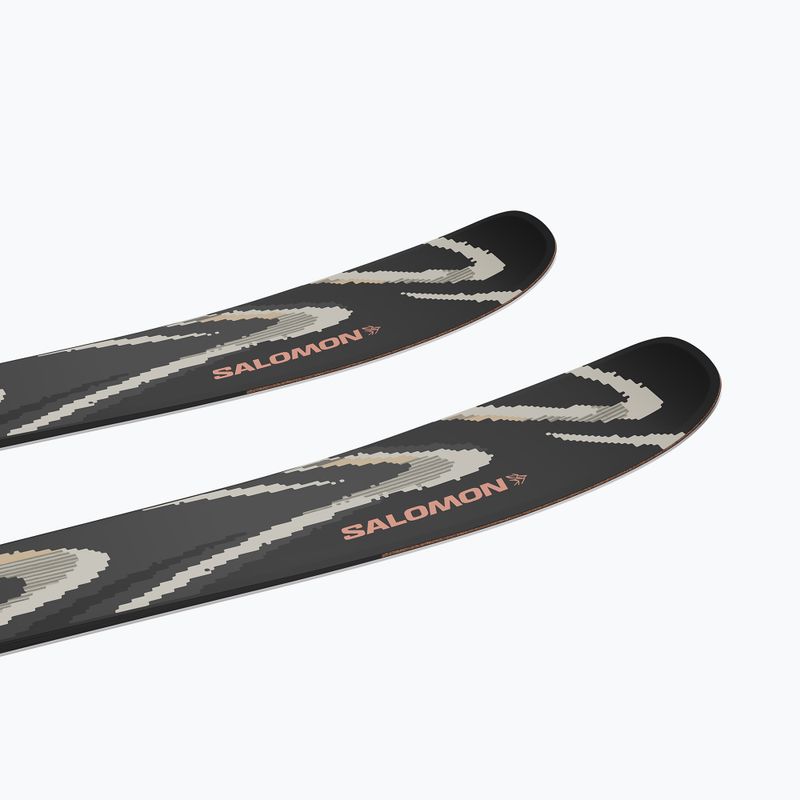 Sci da discesa Salomon QST 94 Black black/almond milk 4