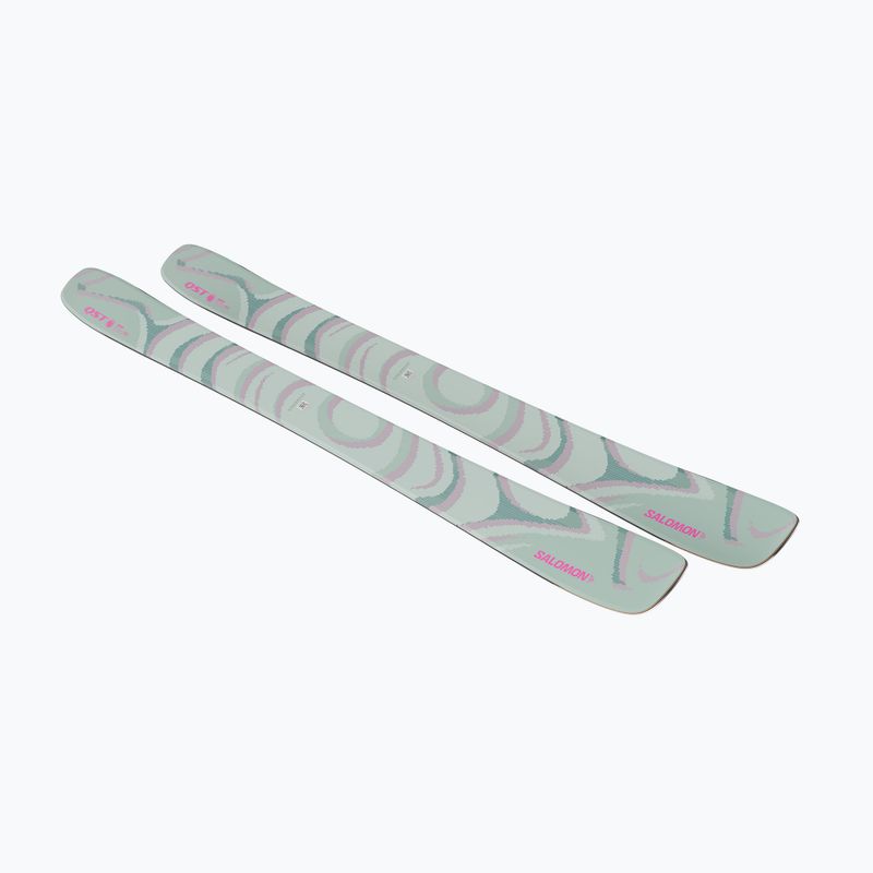 Sci da discesa Salomon QST 100 iceberg green/nirvana/rhodamine 3