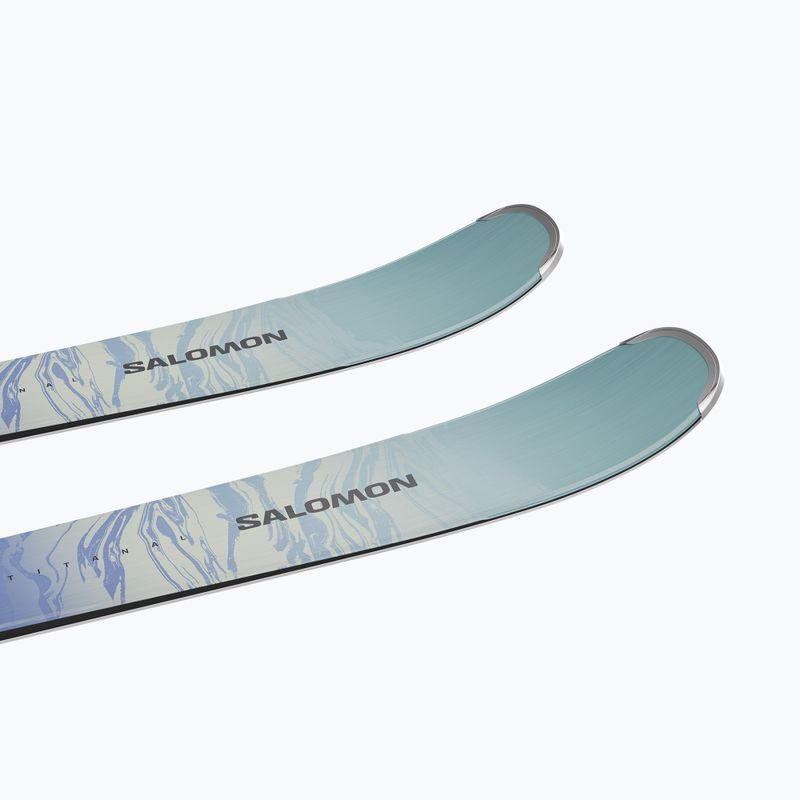 Sci alpini da donna + attacchi Salomon Stance Pro W 82 + MI11 GW aruba blue/blue yonder 6