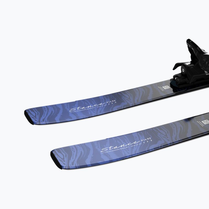 Sci alpini da donna + attacchi Salomon Stance Pro W 82 + MI11 GW aruba blue/blue yonder 7