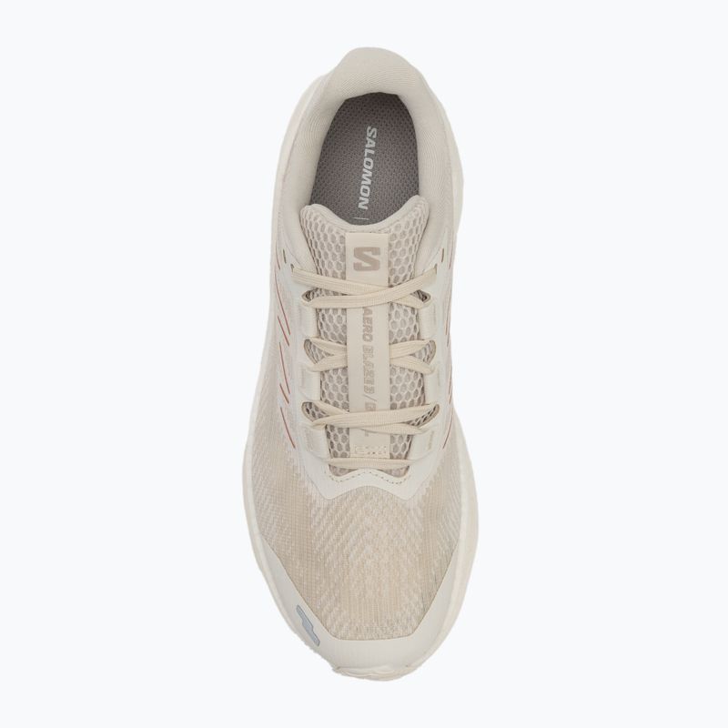 Scarpe da corsa da donna Salomon Aero Blaze 3 GRVL vanila/latte di mandorla 5