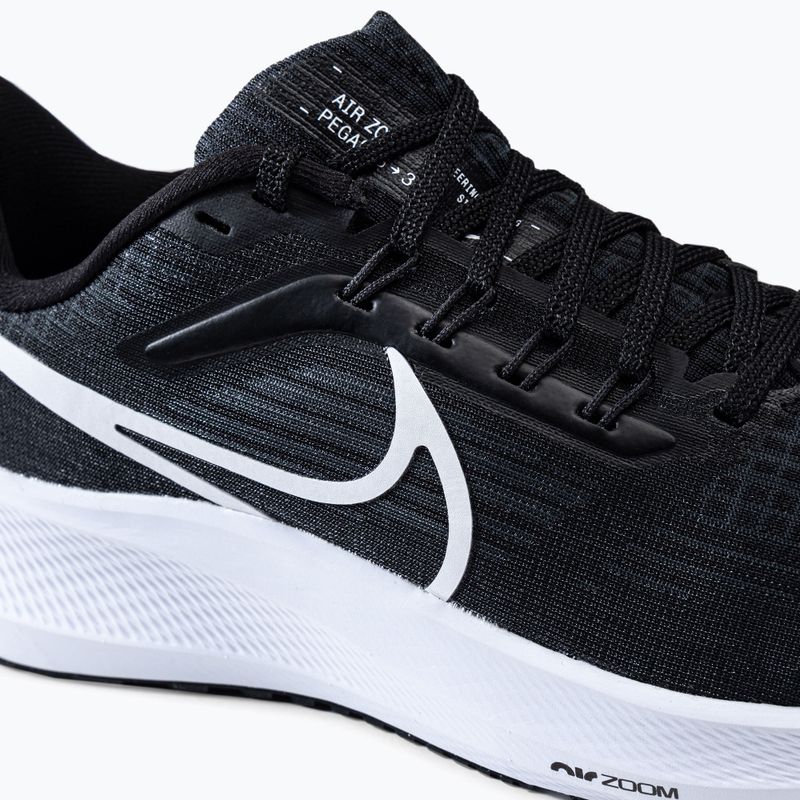 Scarpe da corsa donna Nike Air Zoom Pegasus 39 nero/bianco/grigio fumo scuro 8