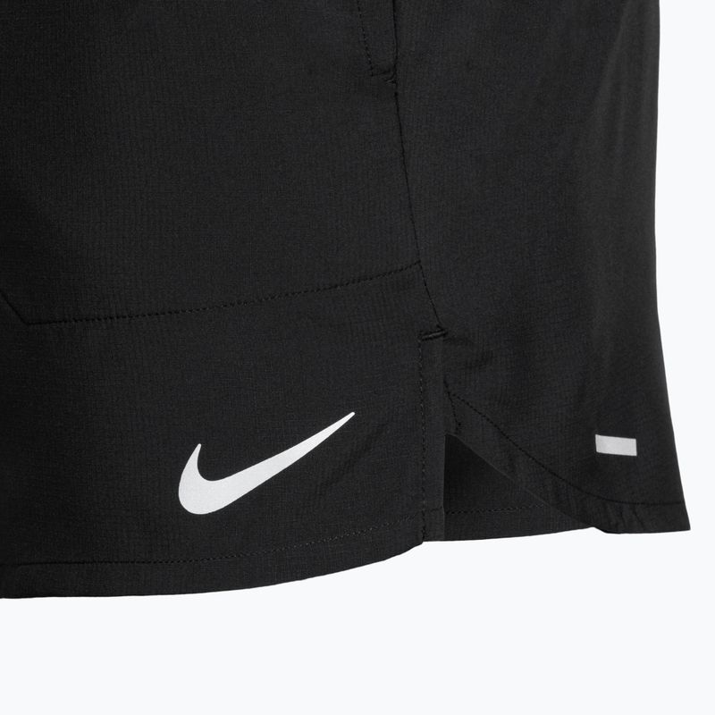 Pantaloncini da corsa da uomo Nike Dri-Fit Stride 5" Slip-Lined nero/nero 4