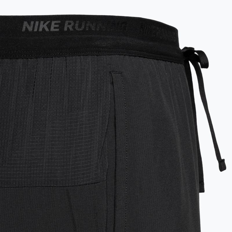 Pantaloncini da corsa da uomo Nike Dri-Fit Stride 5" Slip-Lined nero/nero 6